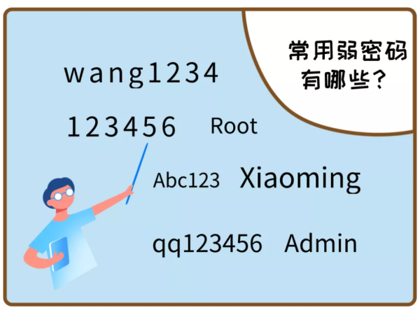 小课堂 | 安全小常识之弱密码